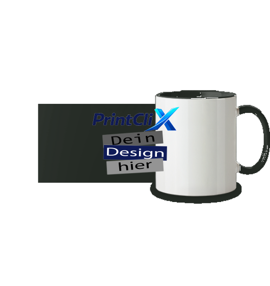 Panorama Tasse zweifarbig